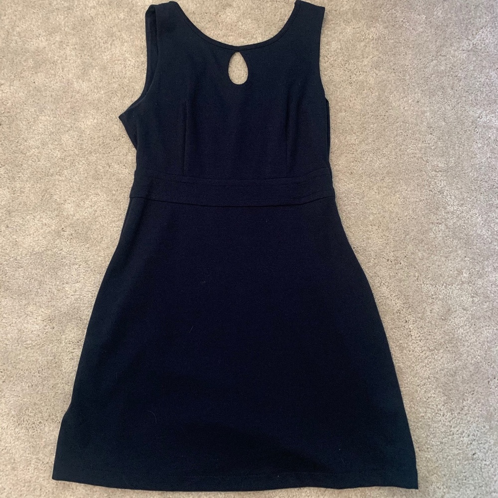 Sophisticated fitted Navy Blue Merona dress